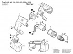 Bosch 0 600 903 202 2350 12 V Tiger Diy-Drill-Driver 12 V / Eu Spare Parts